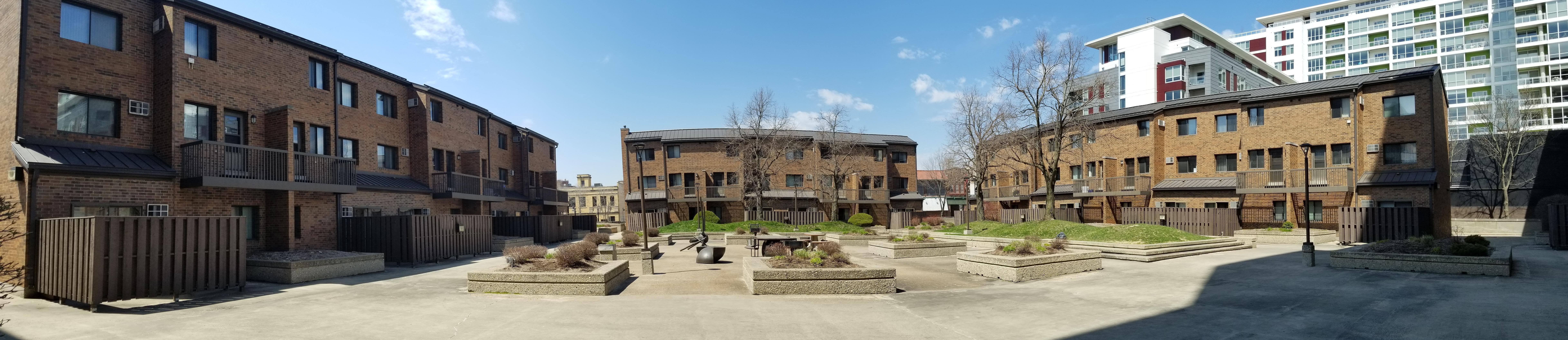 townhouse buildings